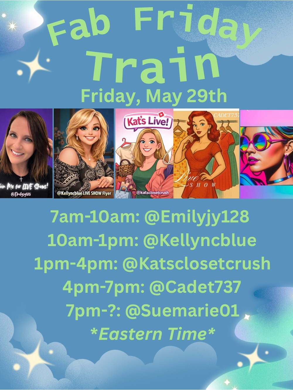 KellyncBlue LIVE SHOW FLYER & ANNOUNCEMENT - Picture 6 of 16